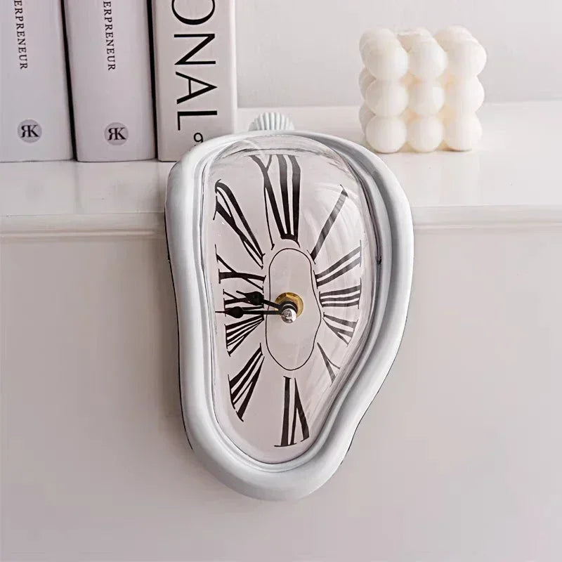 Melting Distorted Wall Clock