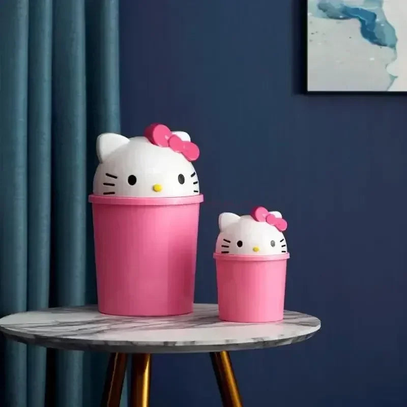 Hello Kitty Trash Can