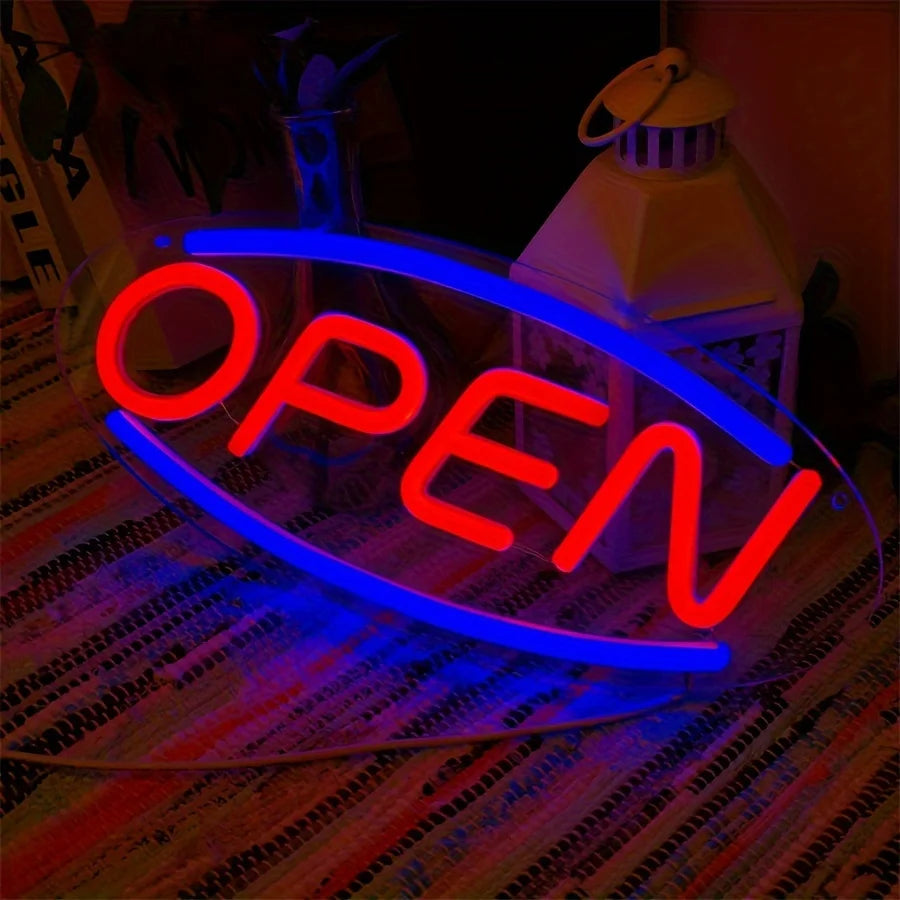 Open Neon Sign LED