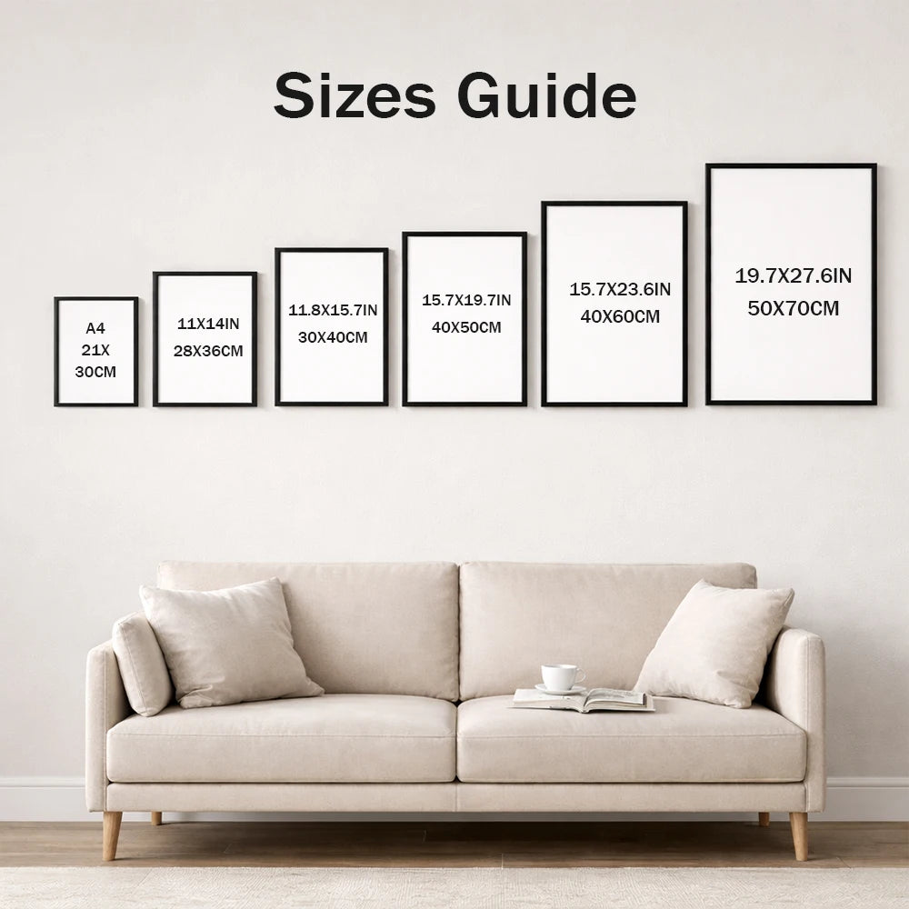 Minimalist Wall Frame Set (3PCS)
