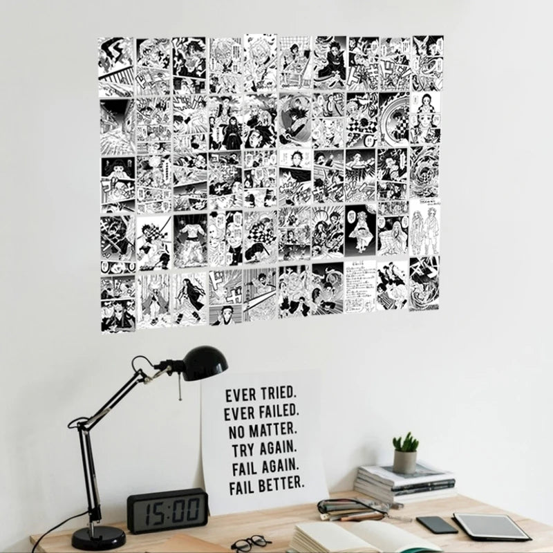 50Pcs wall collage kit aesthetic anime poster