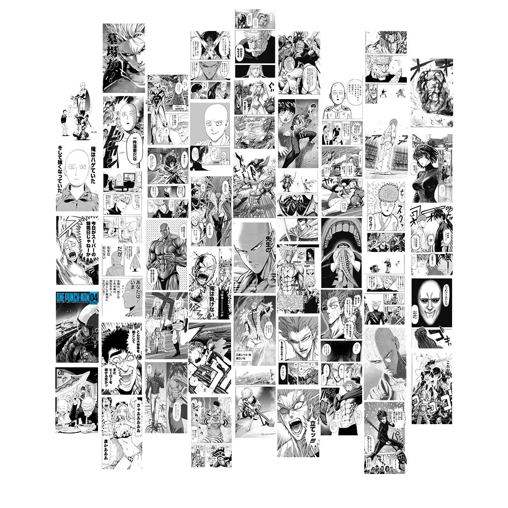 50Pcs wall collage kit aesthetic anime poster