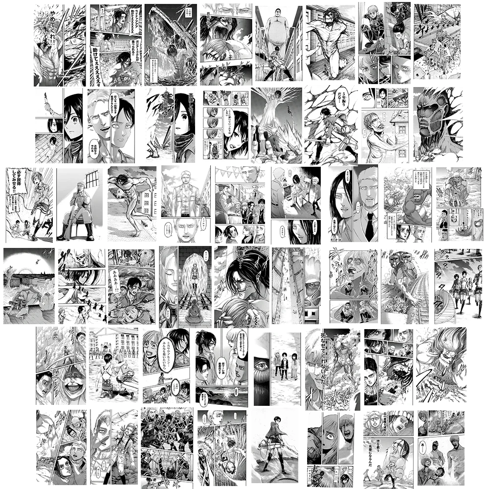 50Pcs wall collage kit aesthetic anime poster