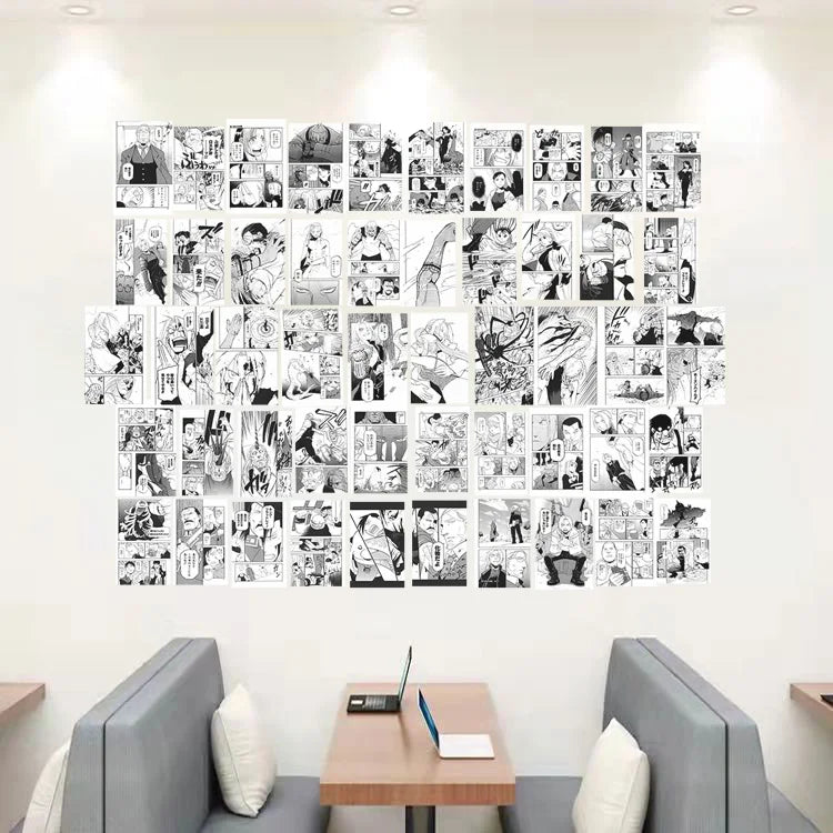 50Pcs wall collage kit aesthetic anime poster