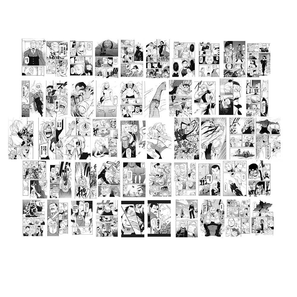 50Pcs wall collage kit aesthetic anime poster