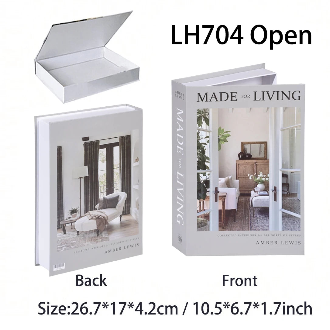 Hidden Luxe Book Storage (Open)