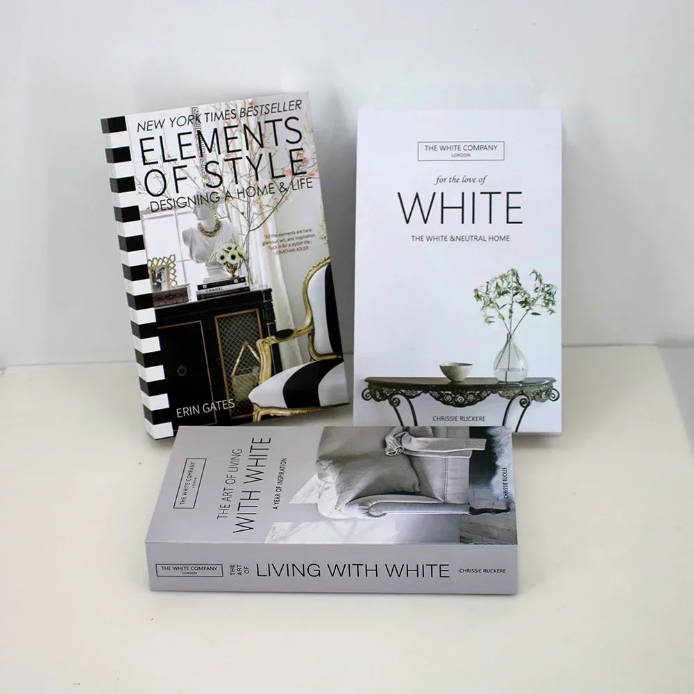 Modern Book Decor (Not Open)