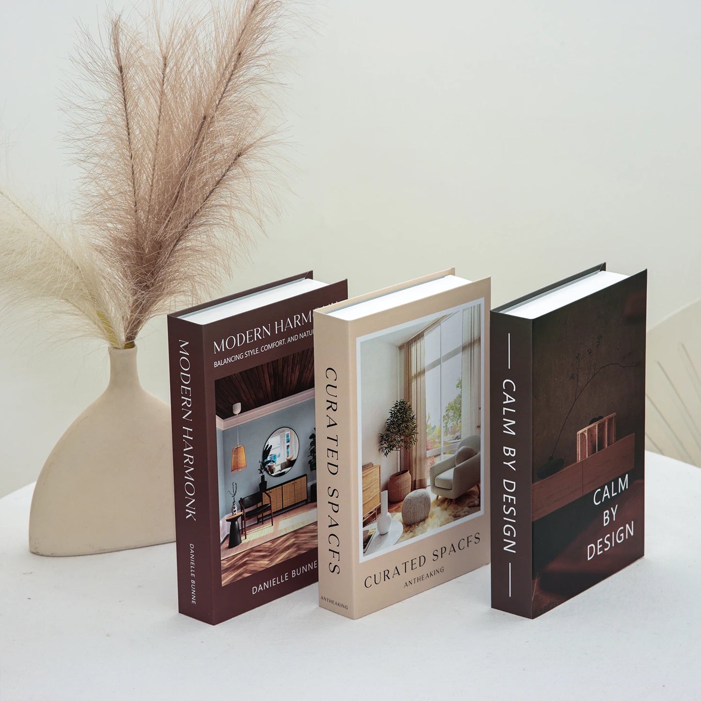 Modern Book Decor (Not Open)