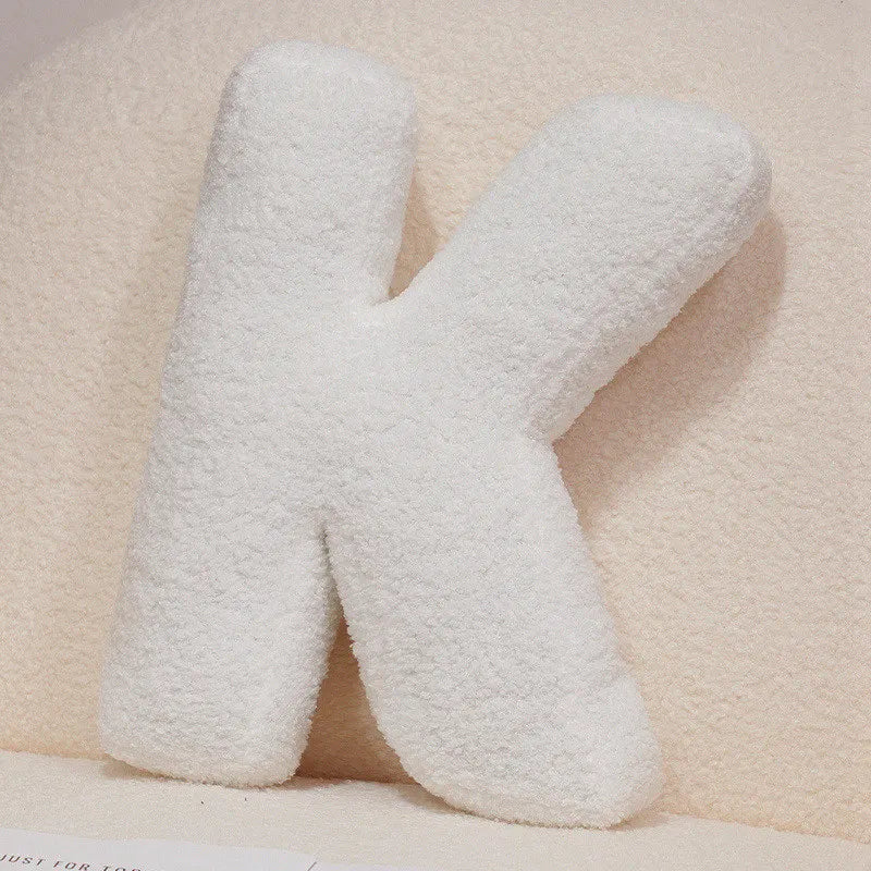 Cozy Letters Pillow