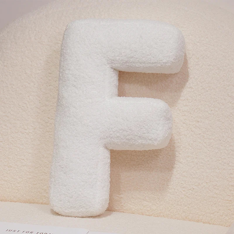 Cozy Letters Pillow