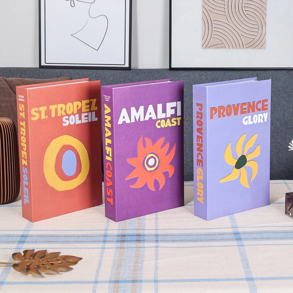 Modern Book Decor (Not Open)
