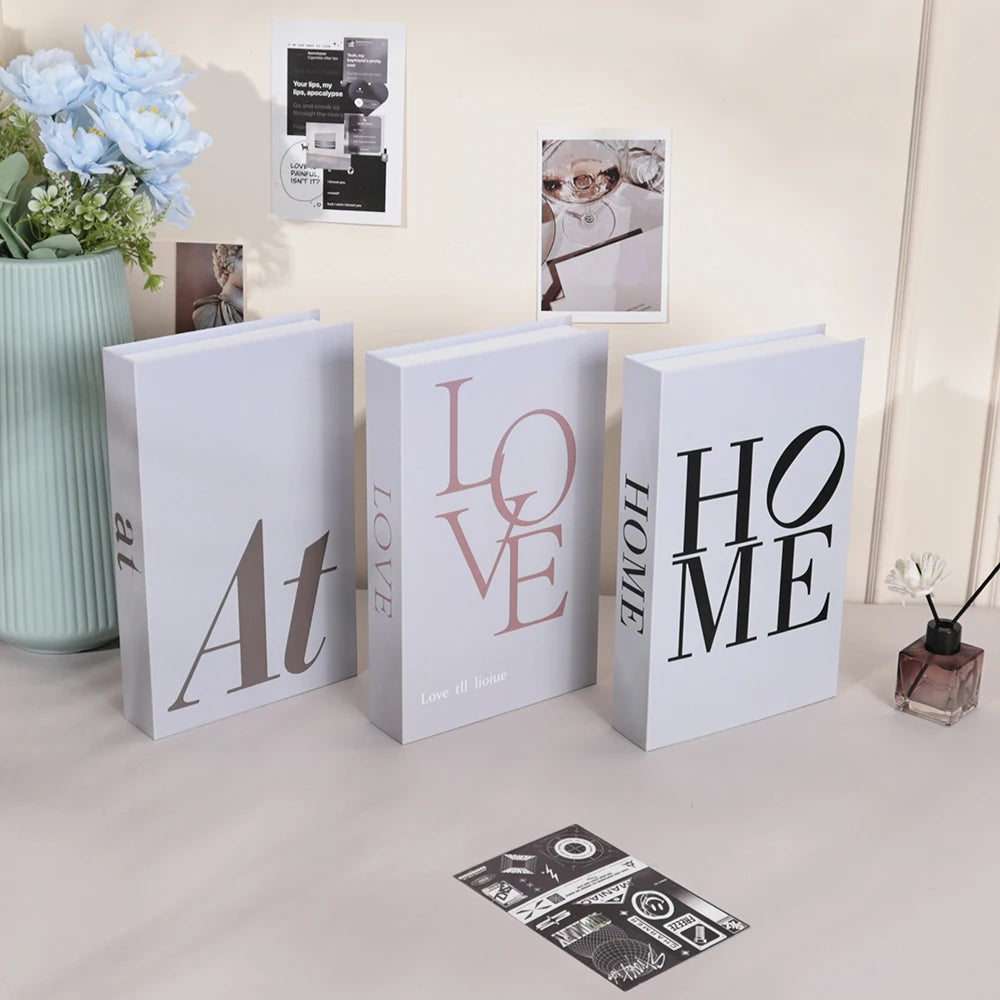 Modern Book Decor (Not Open)