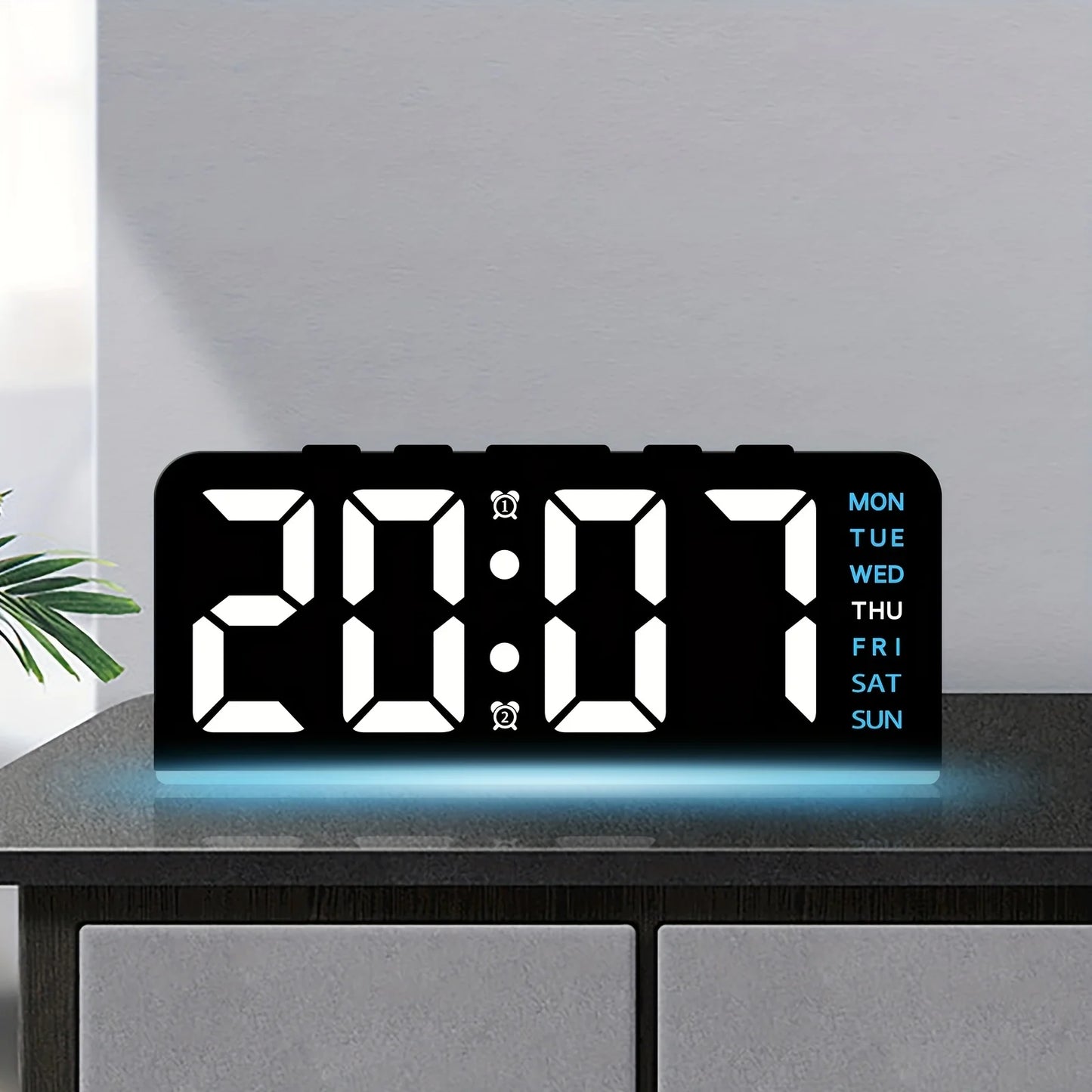 Digital LED Alarm Clock