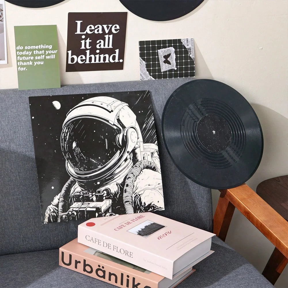 Antique vinyl record album