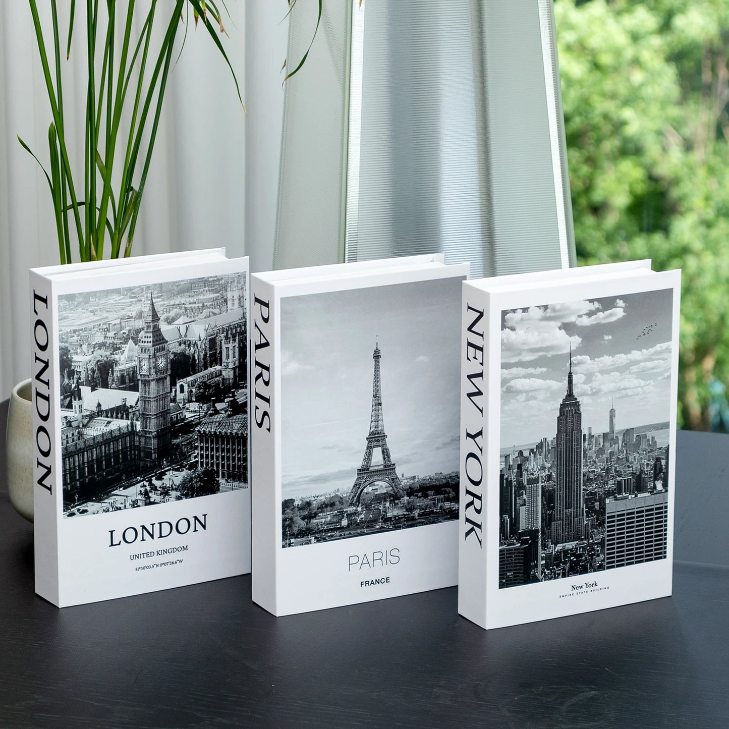 Modern Book Decor (Not Open)