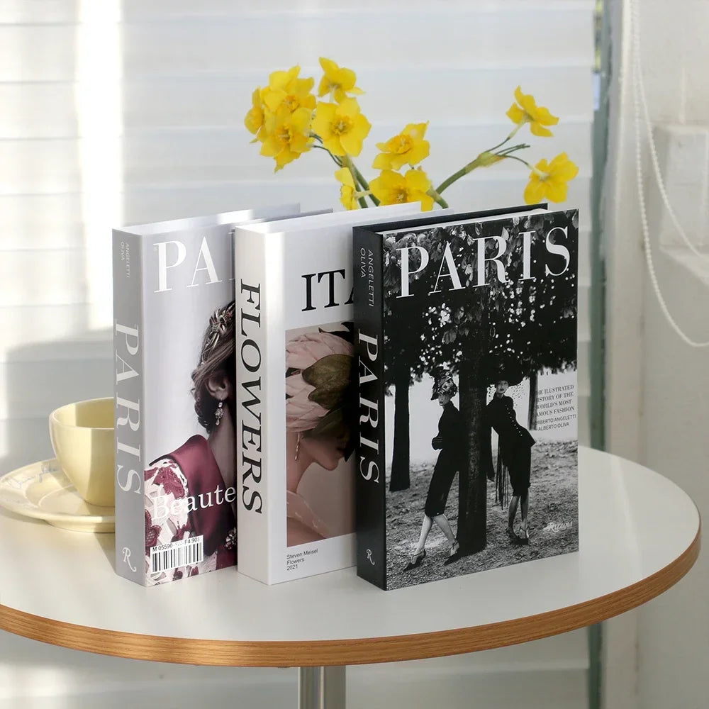 Modern Book Decor (Not Open)