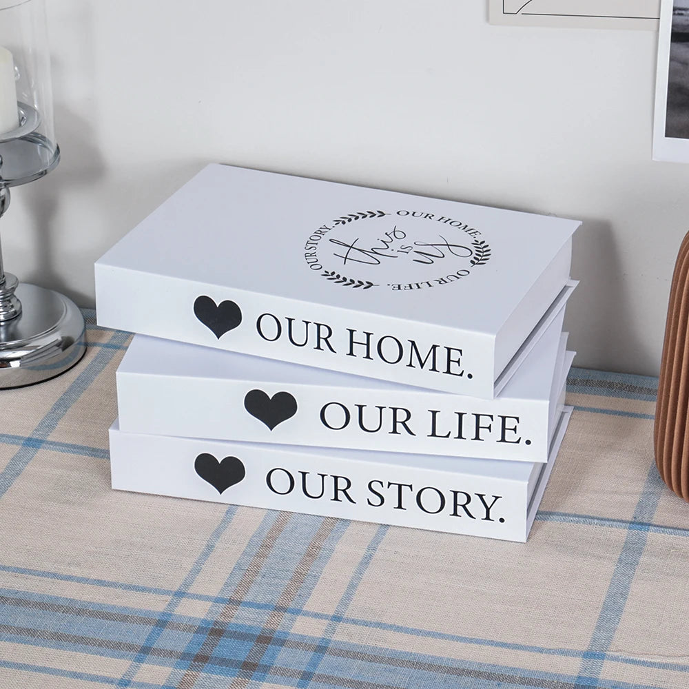 Modern Book Decor (Not Open)