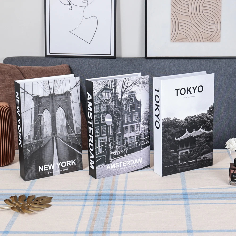 Modern Book Decor (Not Open)