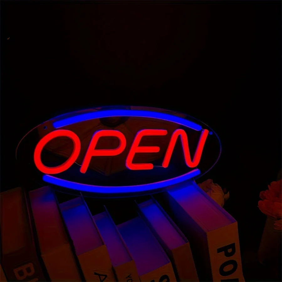 Open Neon Sign LED
