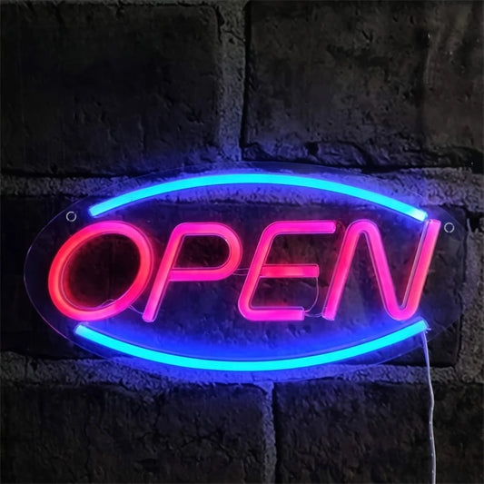 Open Neon Sign LED