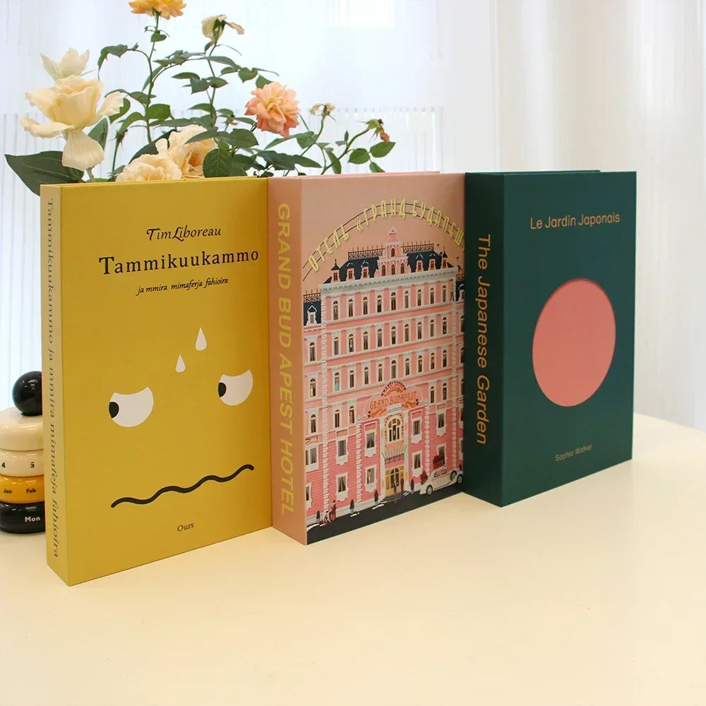 Modern Book Decor (Not Open)