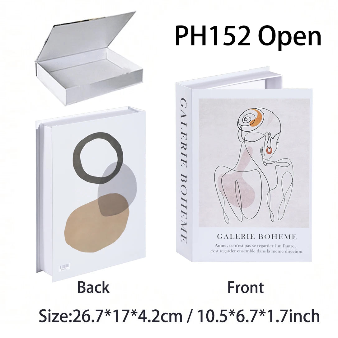 Hidden Luxe Book Storage (Open)