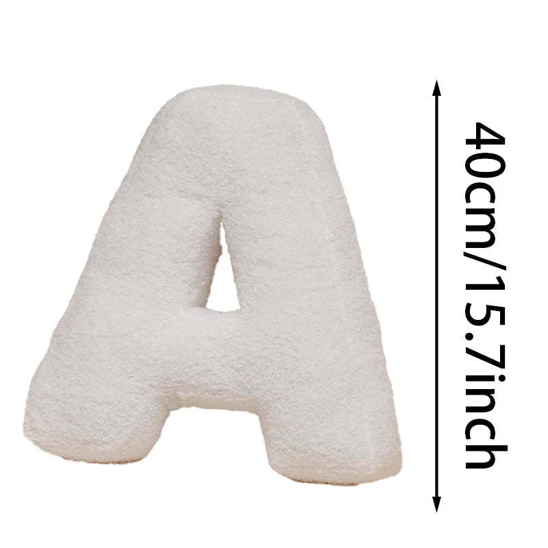 Cozy Letters Pillow