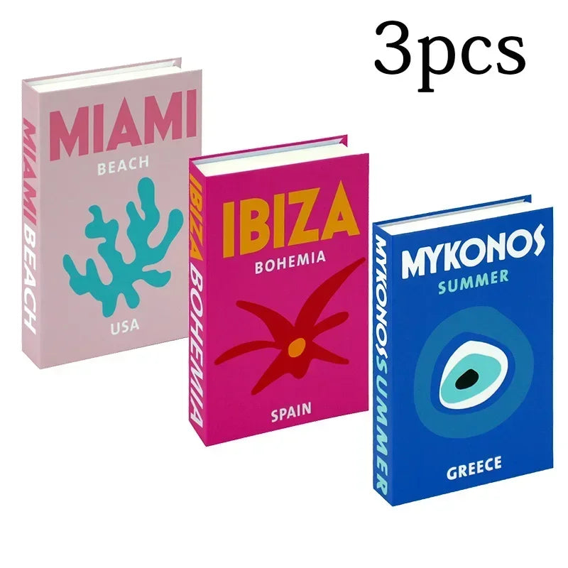 Modern Book Decor (Not Open)