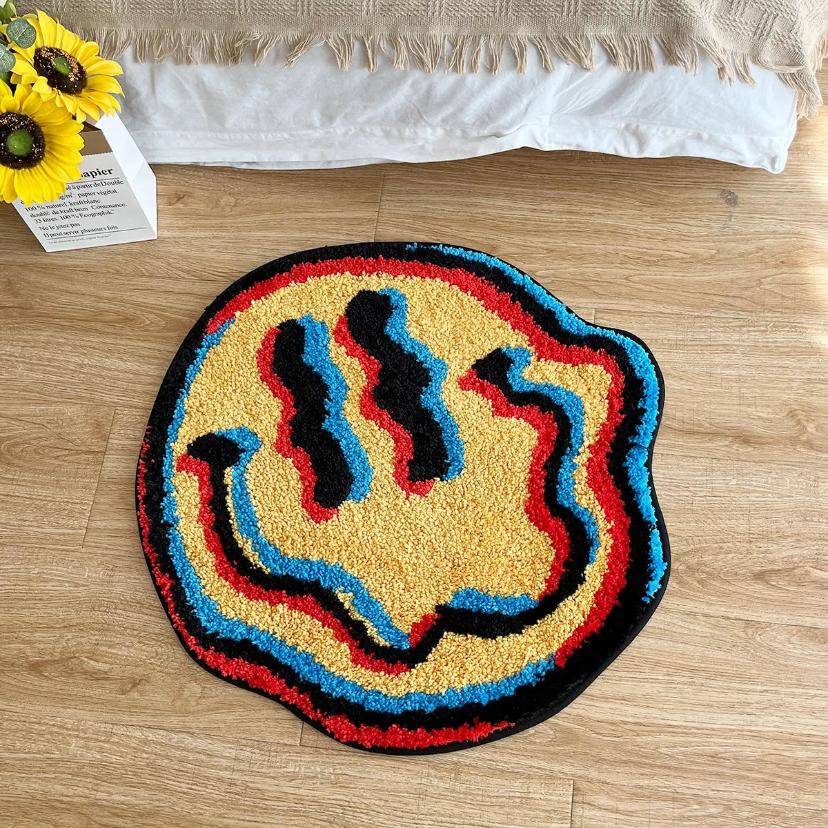 Melted Smile Accent Rug