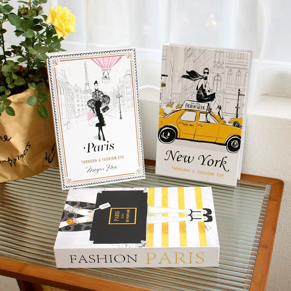 Modern Book Decor (Not Open)