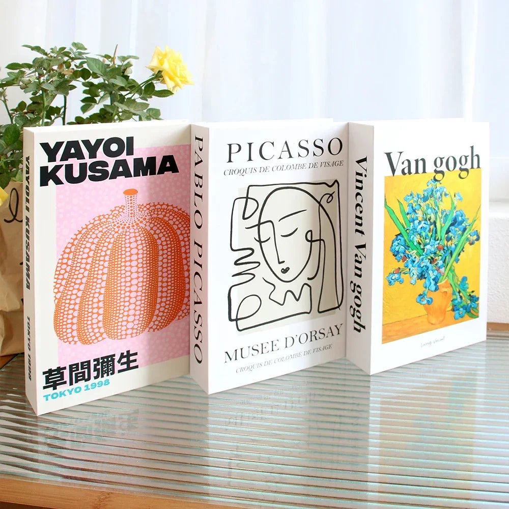 Modern Book Decor (Not Open)