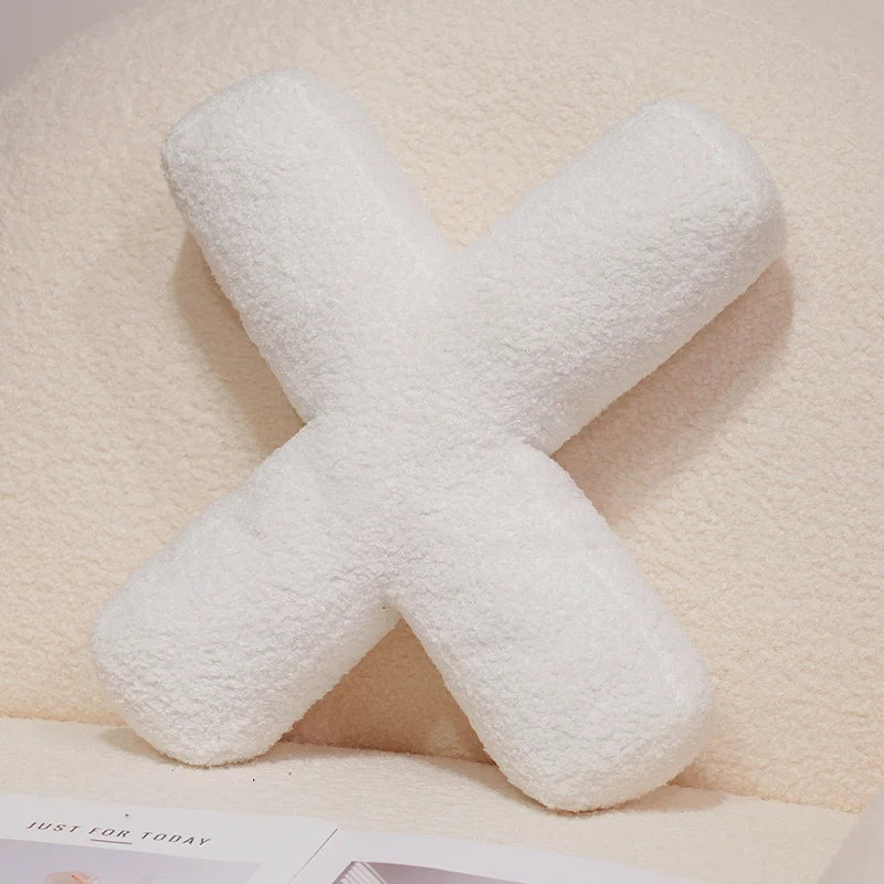 Cozy Letters Pillow