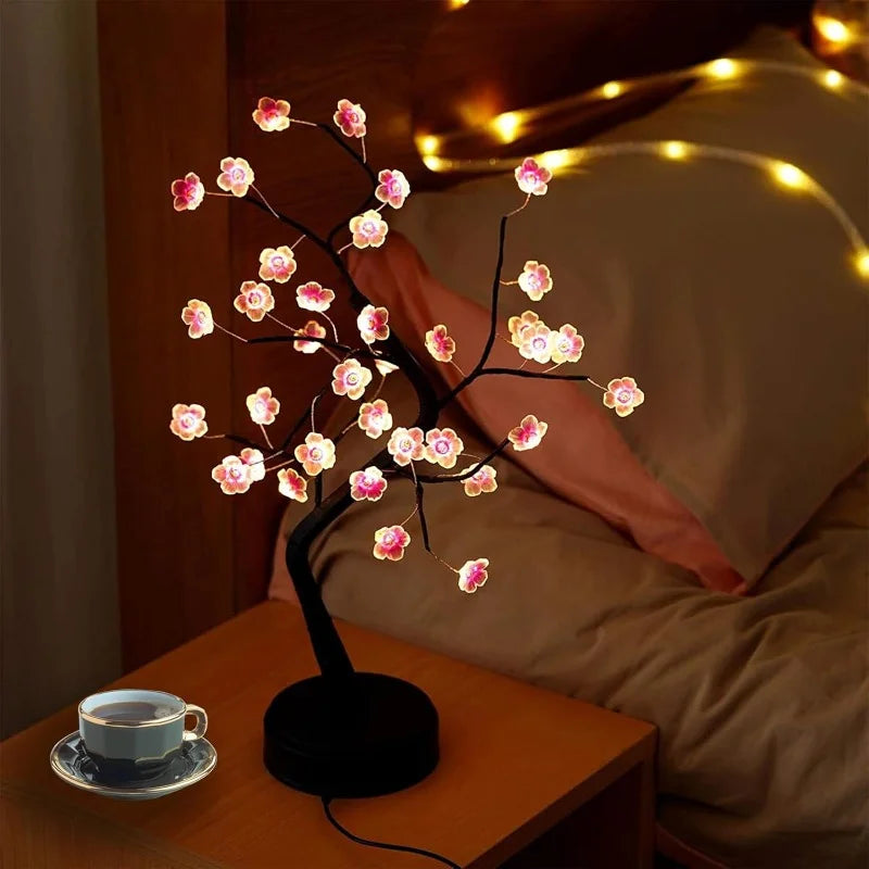 Cherry Blossom LED Tree Lamp