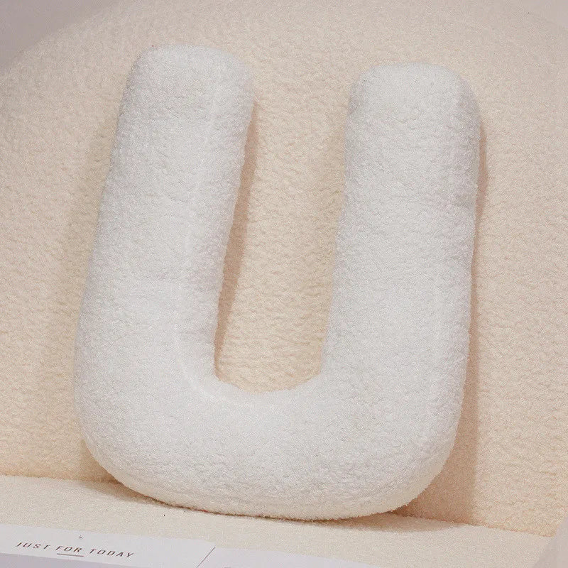 Cozy Letters Pillow