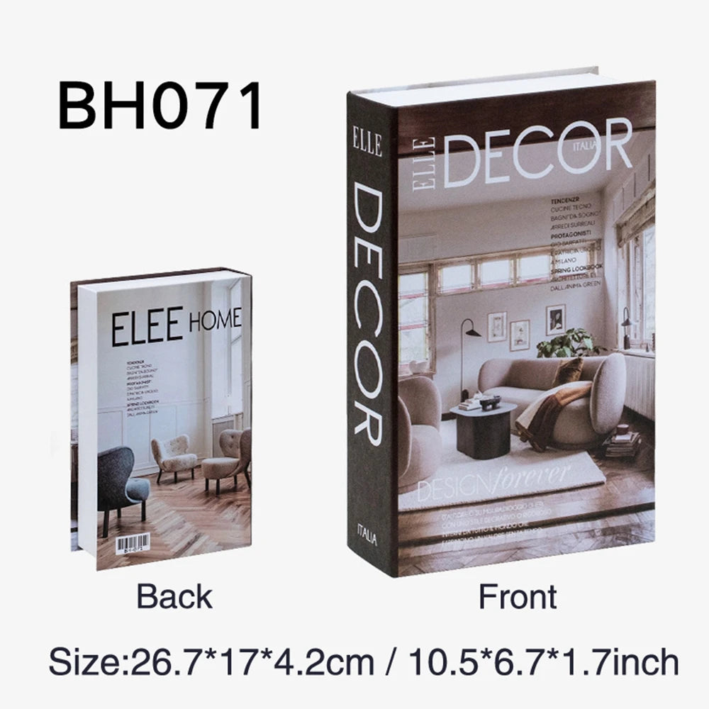 Hidden Luxe Book Storage (Open)