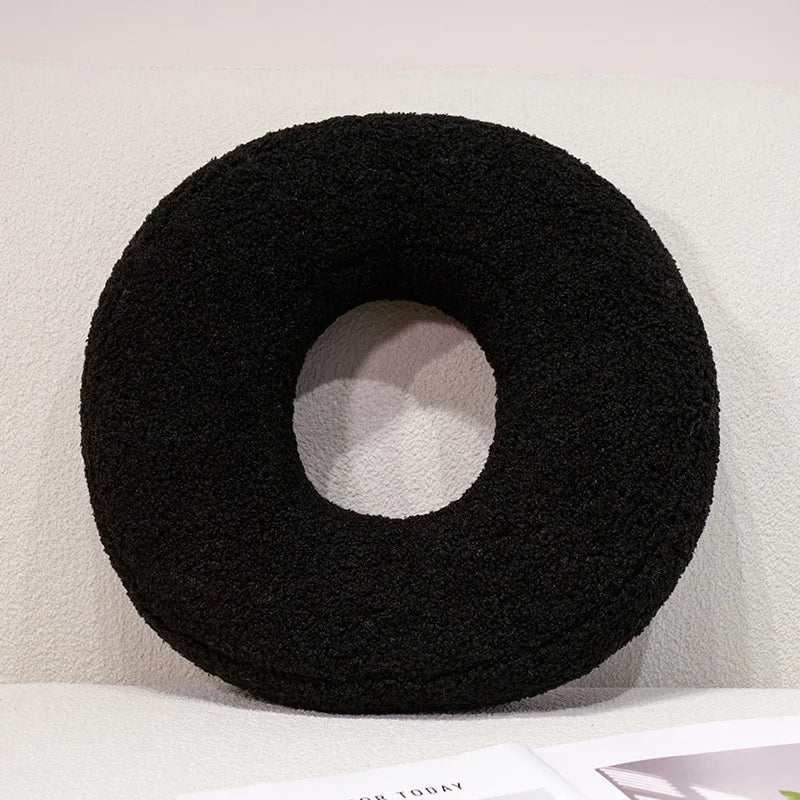 Black Letters Pillow