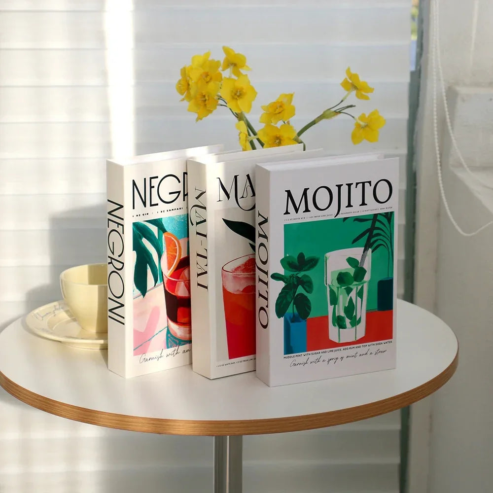 Modern Book Decor (Not Open)