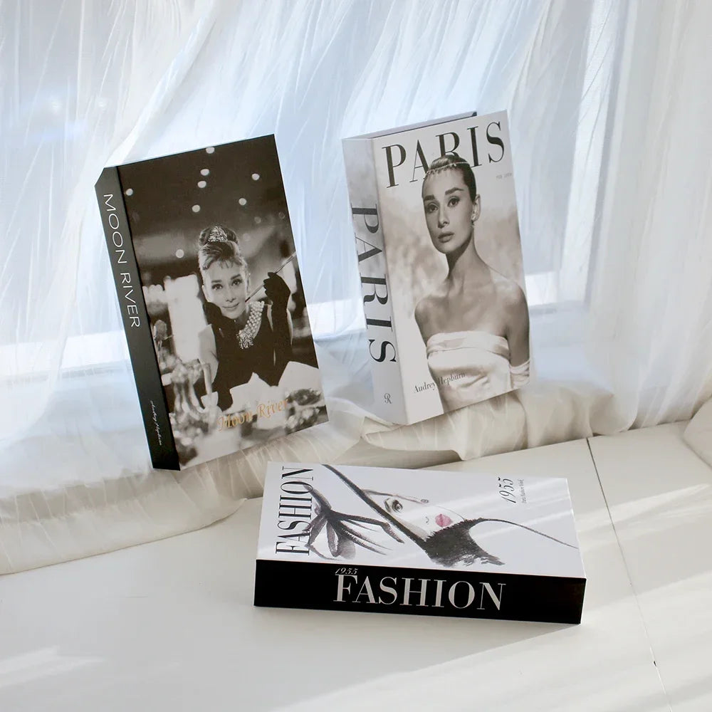Modern Book Decor (Not Open)