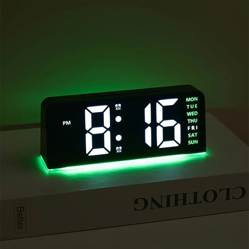 Digital LED Alarm Clock