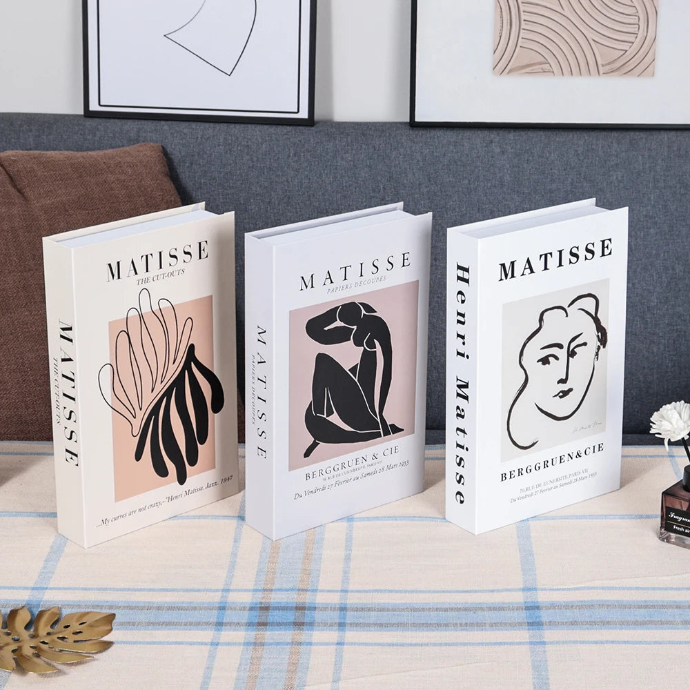 Modern Book Decor (Not Open)