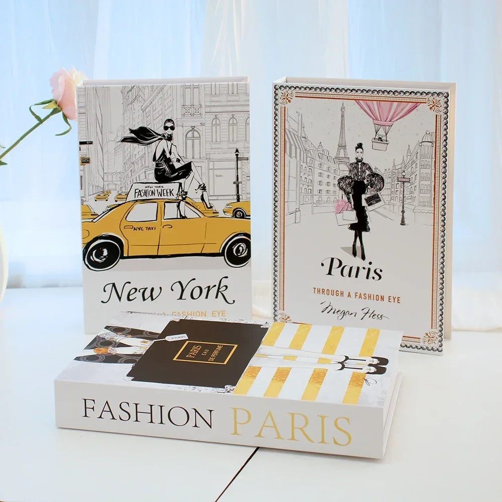 Modern Book Decor (Not Open)