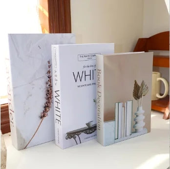 Modern Book Decor (Not Open)