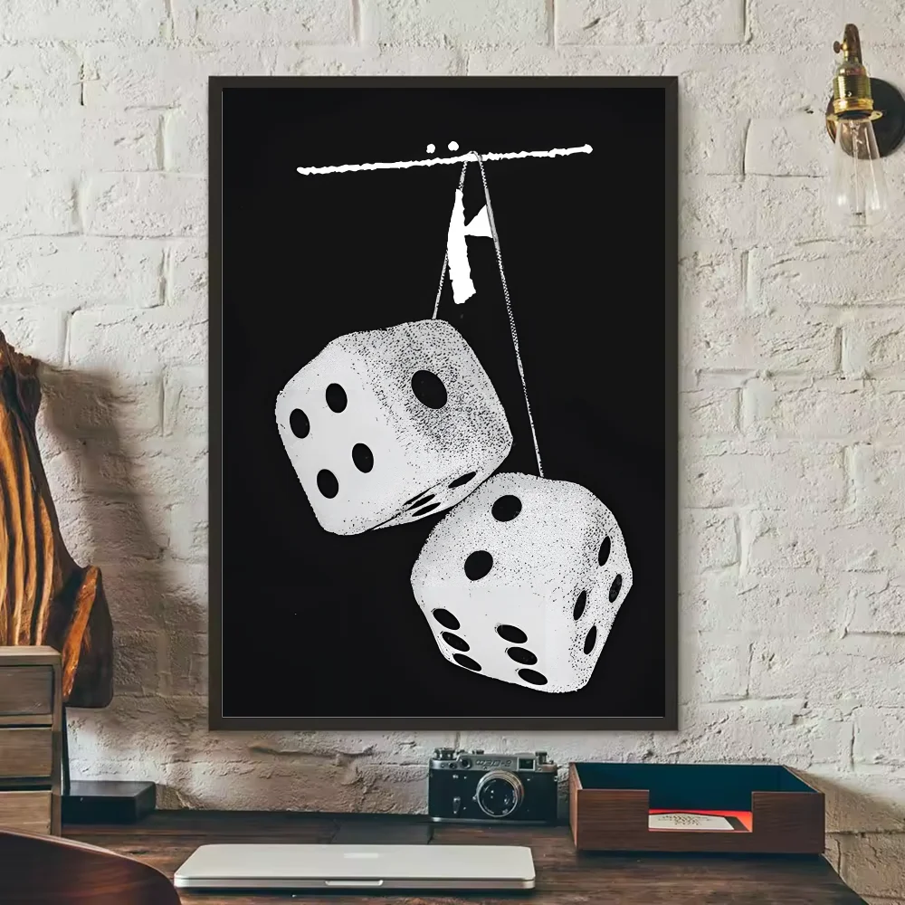 Midnight Luck Aesthetic Wall Print