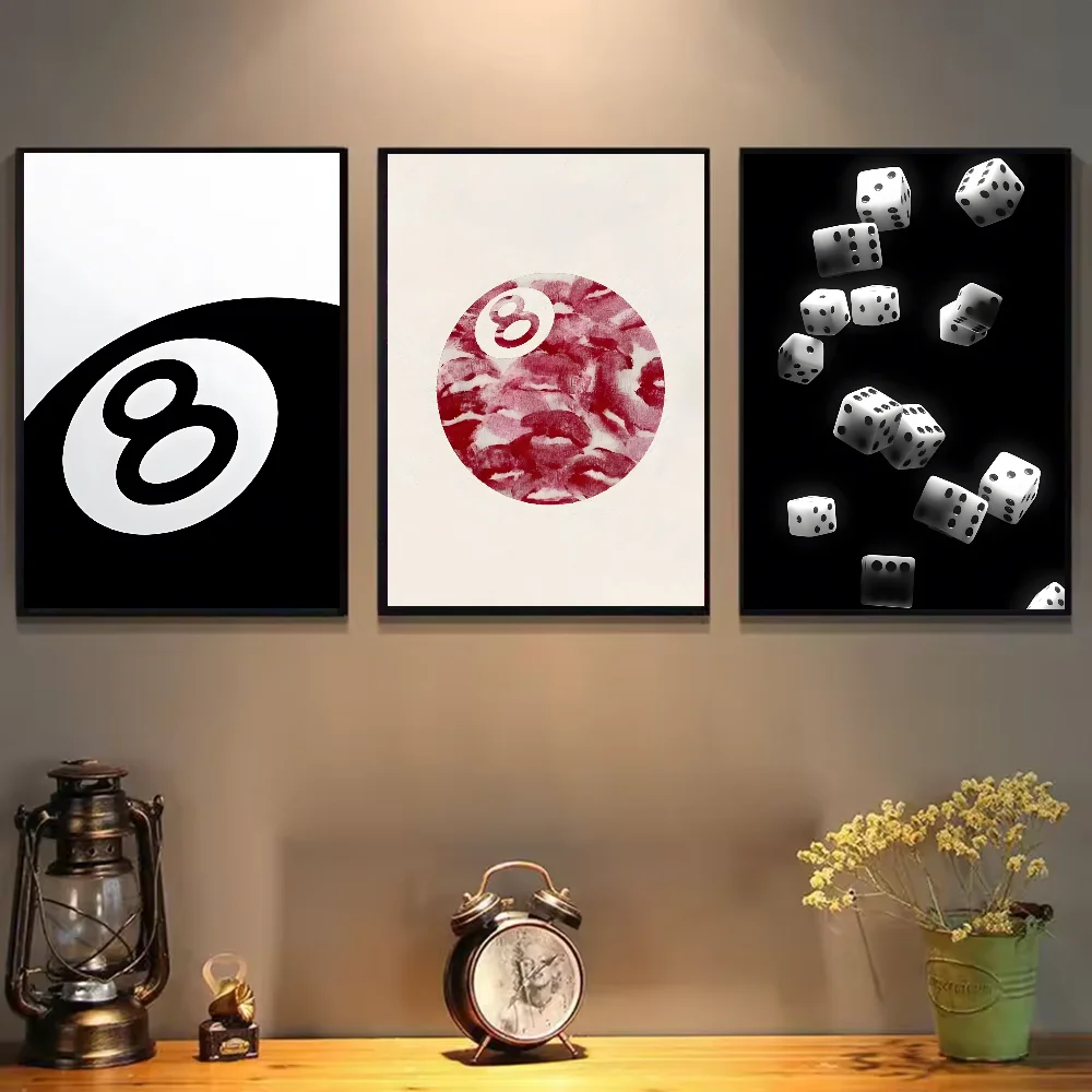 Midnight Luck Aesthetic Wall Print