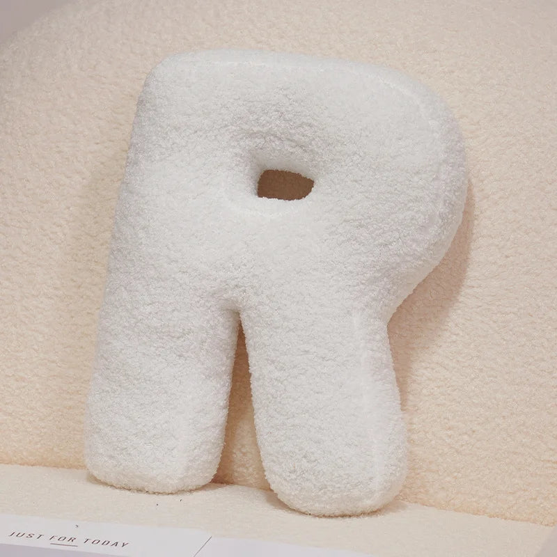 Cozy Letters Pillow