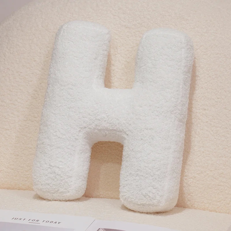Cozy Letters Pillow