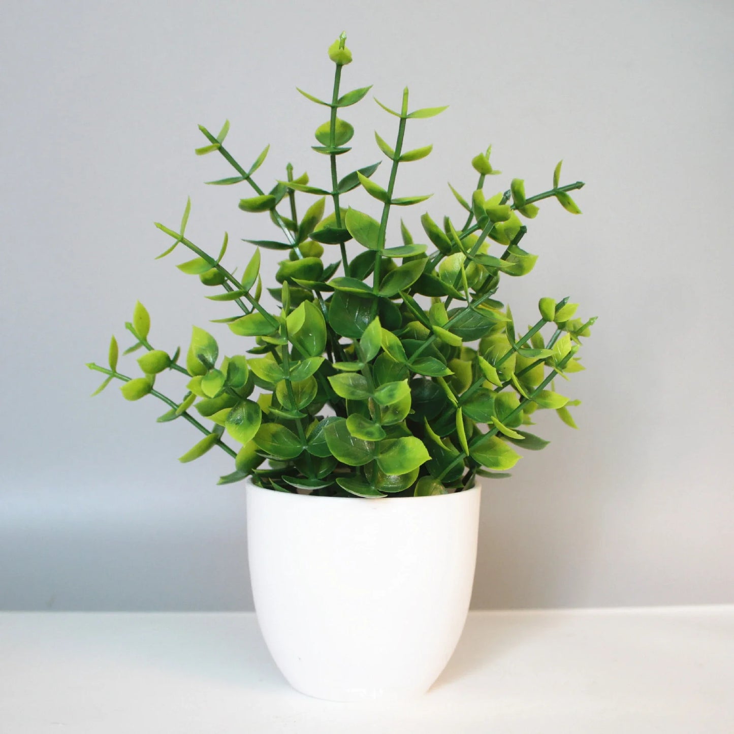 Mini Faux Potted Plant