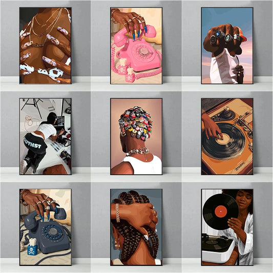Vibe and Vision wall art