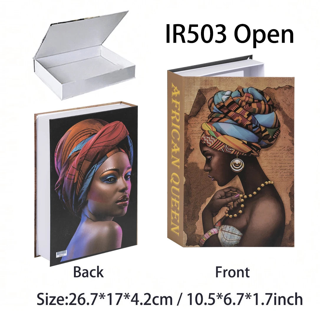 Hidden Luxe Book Storage (Open)