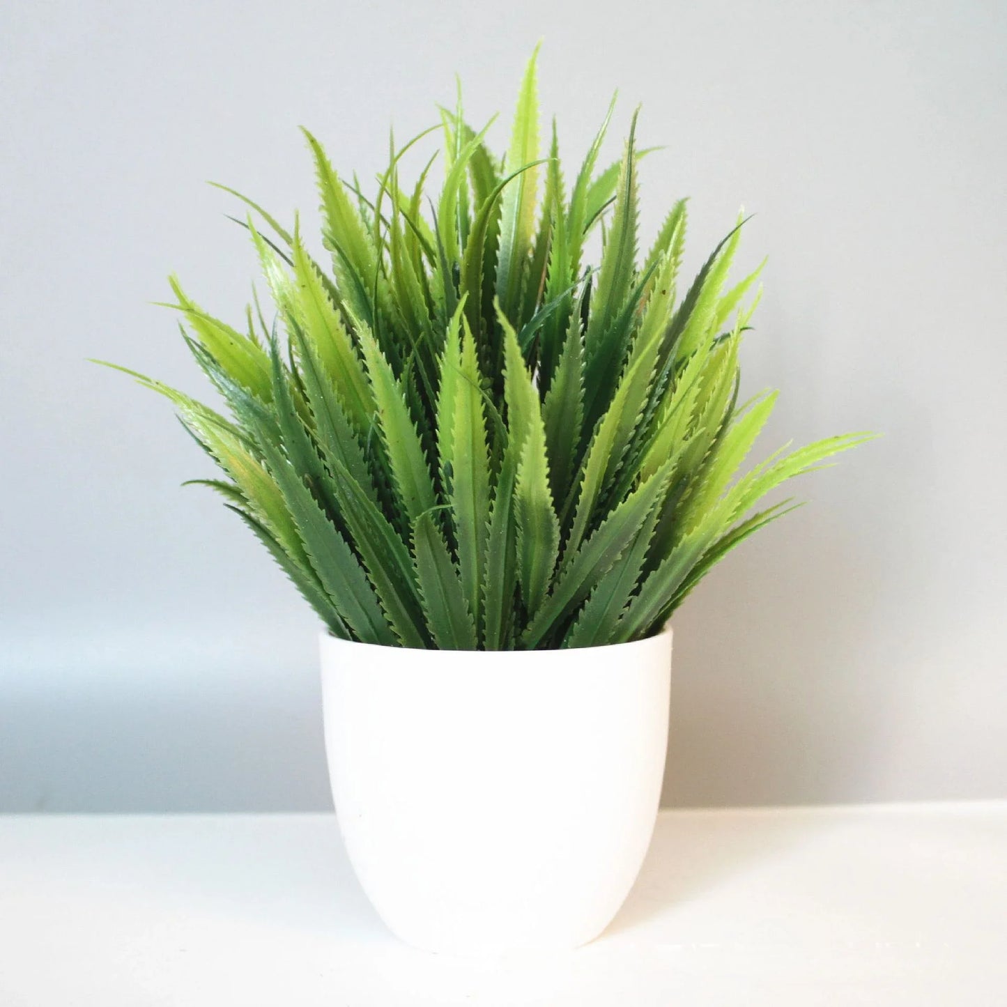 Mini Faux Potted Plant